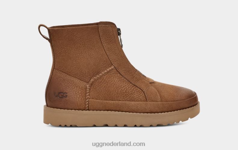 vrouwen kastanje UGG gedeconstrueerde ritssluiting aan de voorkant 686ZP692