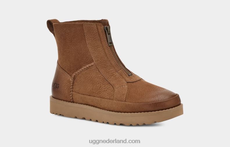 vrouwen kastanje UGG gedeconstrueerde ritssluiting aan de voorkant 686ZP692