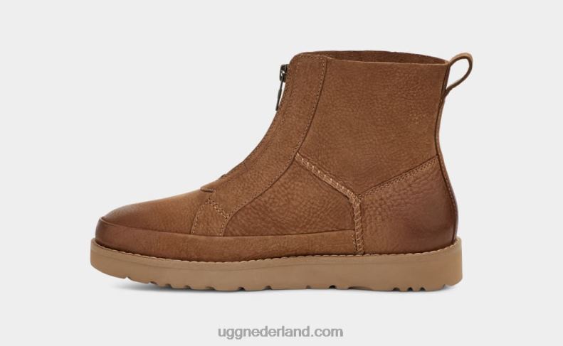 vrouwen kastanje UGG gedeconstrueerde ritssluiting aan de voorkant 686ZP692