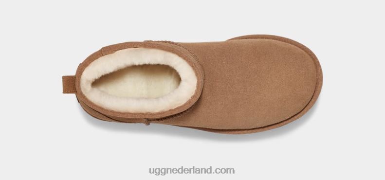 vrouwen kastanje UGG klassiek ultra mini-platform 686ZP588