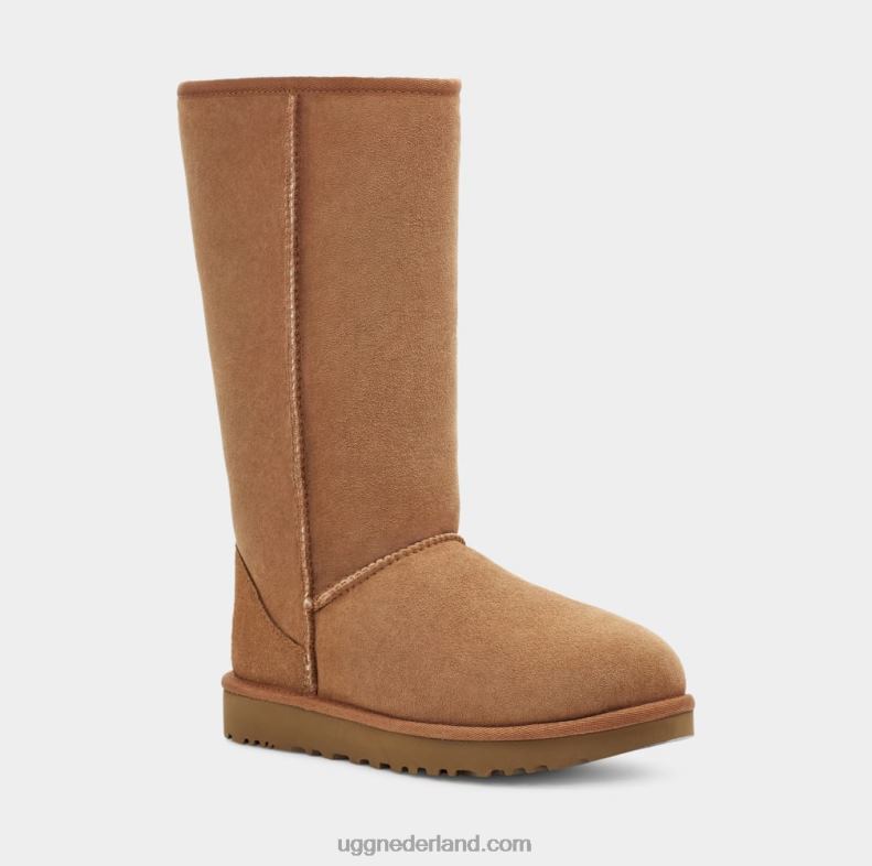 vrouwen kastanje UGG klassieke hoge ii laars 686ZP564