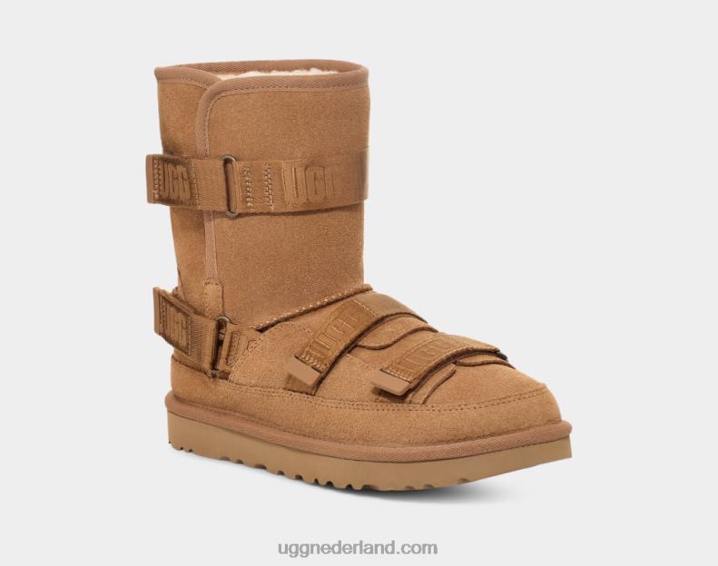 vrouwen kastanje UGG klassieke korte hybride 686ZP851
