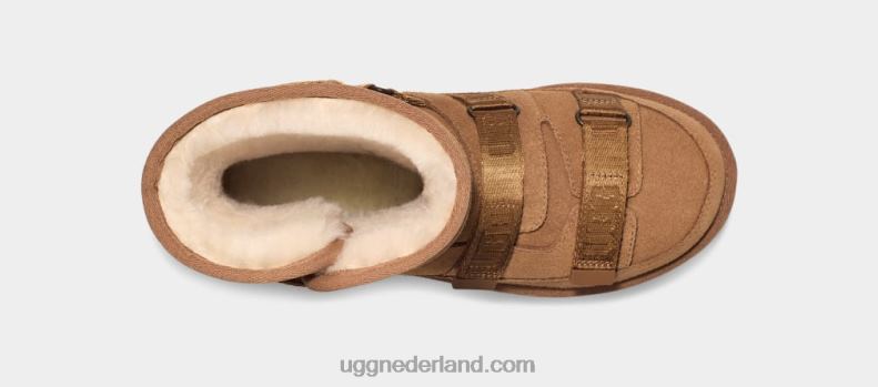 vrouwen kastanje UGG klassieke korte hybride 686ZP851
