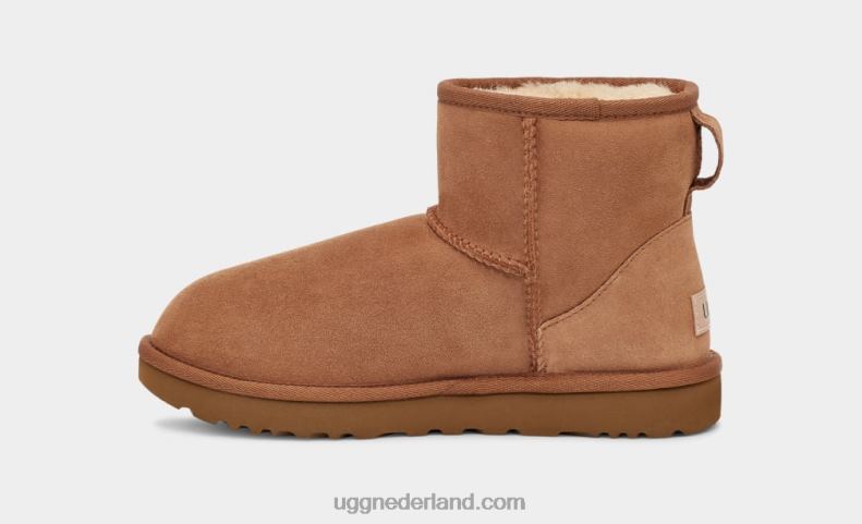 vrouwen kastanje UGG klassieke mini ii laars 686ZP473
