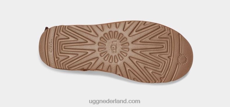 vrouwen kastanje UGG mini bailey bow ii laars 686ZP359