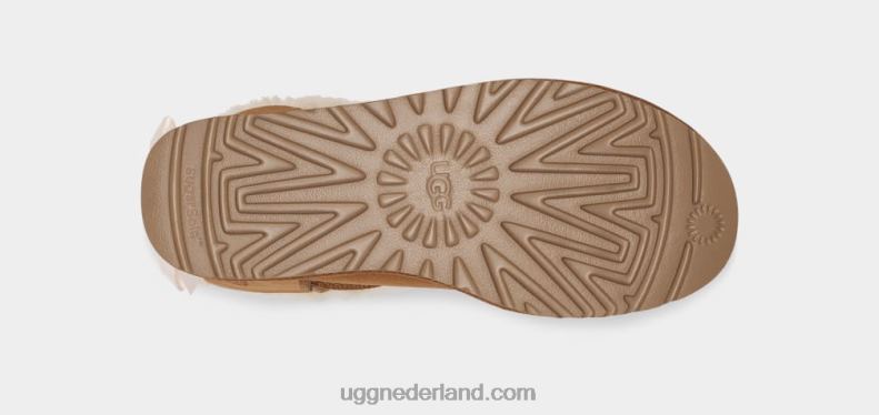 vrouwen kastanje UGG mini vestingmuur twinkle 686ZP628