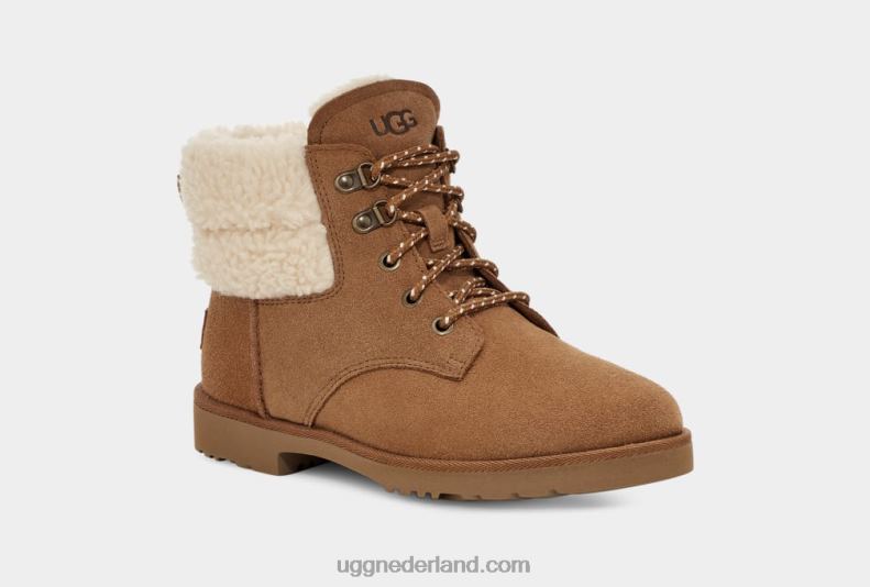 vrouwen kastanje UGG romely erfgoed kant 686ZP551