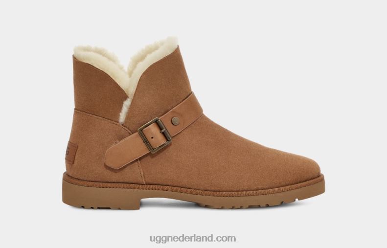 vrouwen kastanje UGG romely korte gesp 686ZP2129