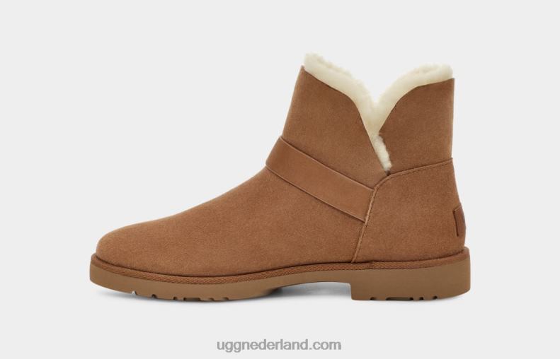 vrouwen kastanje UGG romely korte gesp 686ZP2129