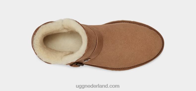 vrouwen kastanje UGG romely korte gesp 686ZP2129