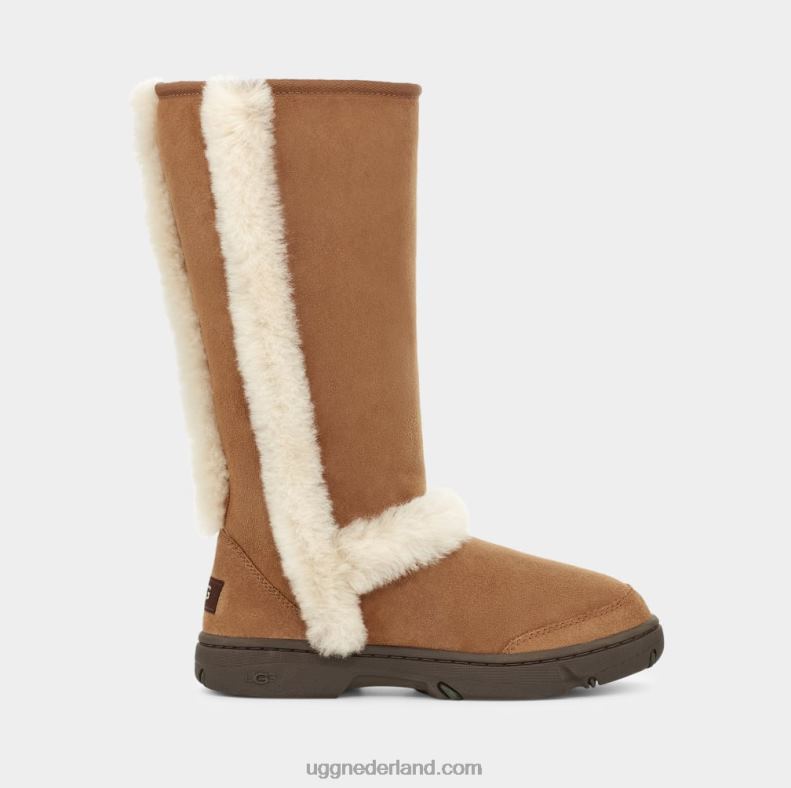 vrouwen kastanje UGG zonnestraal hoog 686ZP594