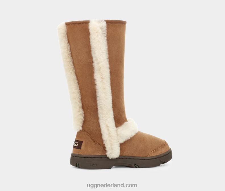 vrouwen kastanje UGG zonnestraal hoog 686ZP594