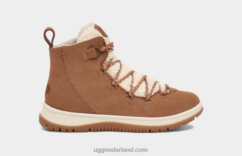 vrouwen kastanje suède UGG erfgoed aan het meer midden 686ZP710