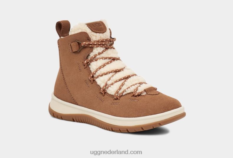 vrouwen kastanje suède UGG erfgoed aan het meer midden 686ZP710