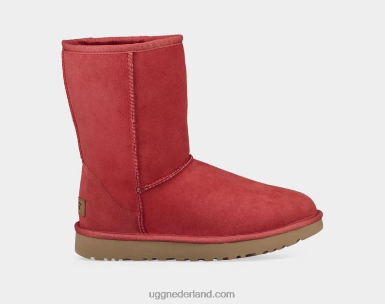 vrouwen lint rood UGG klassieke korte ii laars 686ZP716