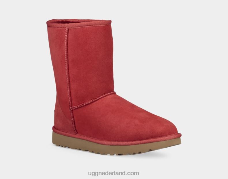 vrouwen lint rood UGG klassieke korte ii laars 686ZP716