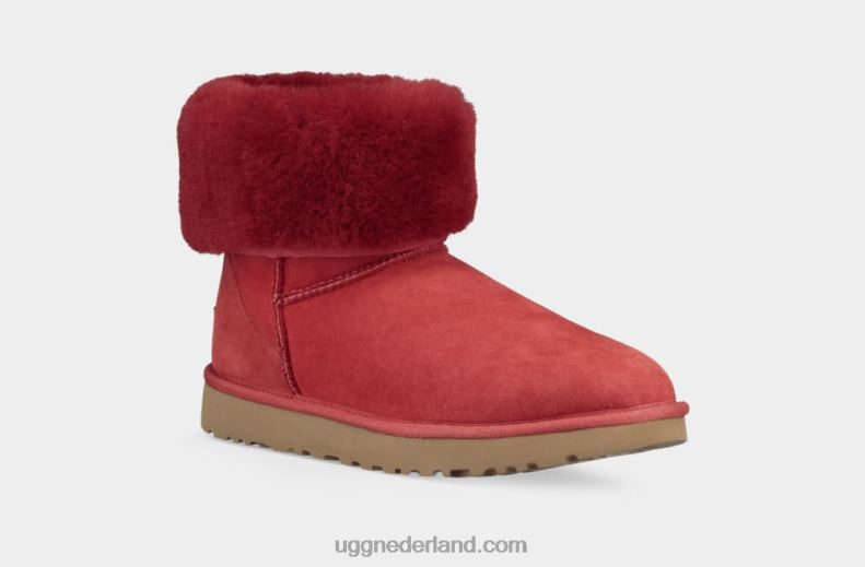 vrouwen lint rood UGG klassieke korte ii laars 686ZP716