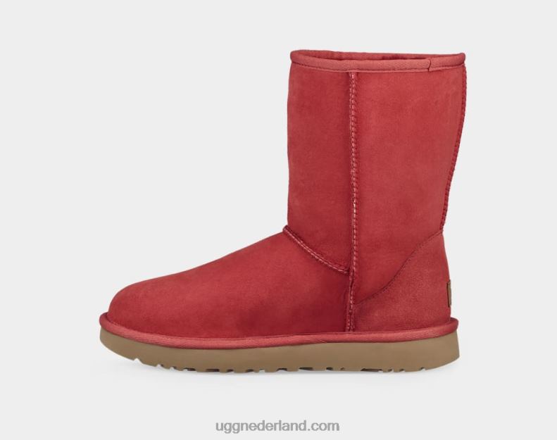 vrouwen lint rood UGG klassieke korte ii laars 686ZP716