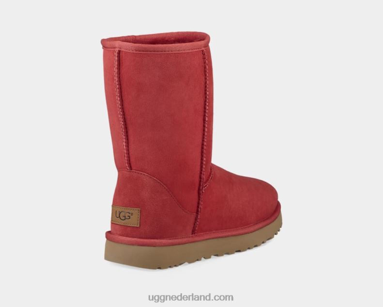 vrouwen lint rood UGG klassieke korte ii laars 686ZP716