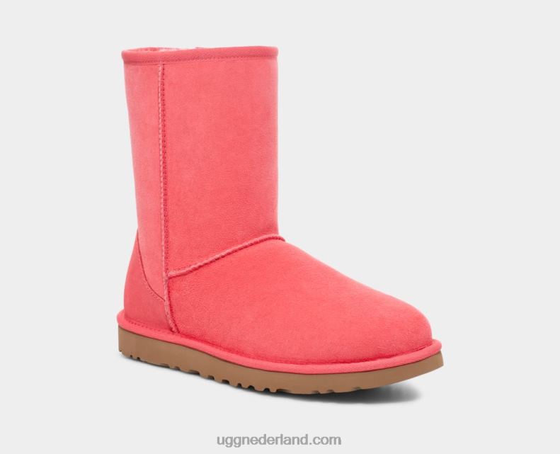 vrouwen nantucket koraal UGG klassieke korte ii laars 686ZP717