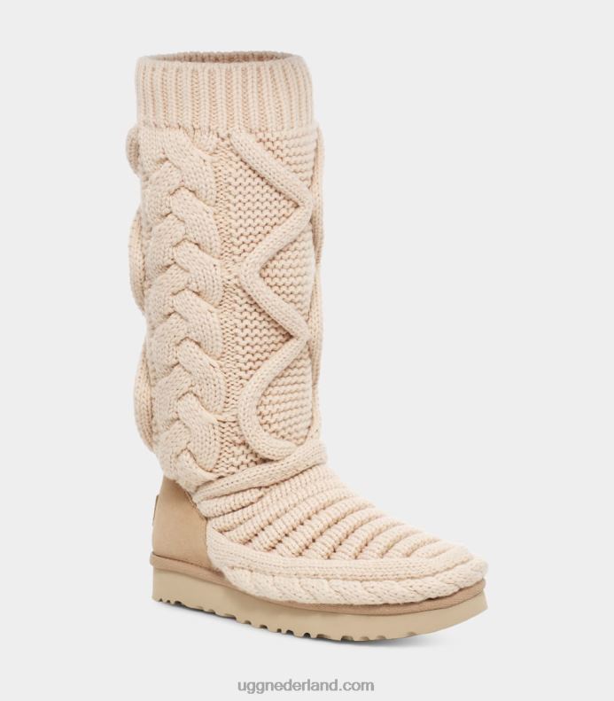 vrouwen natuurlijk UGG klassieke lange grof gebreide laars 686ZP760