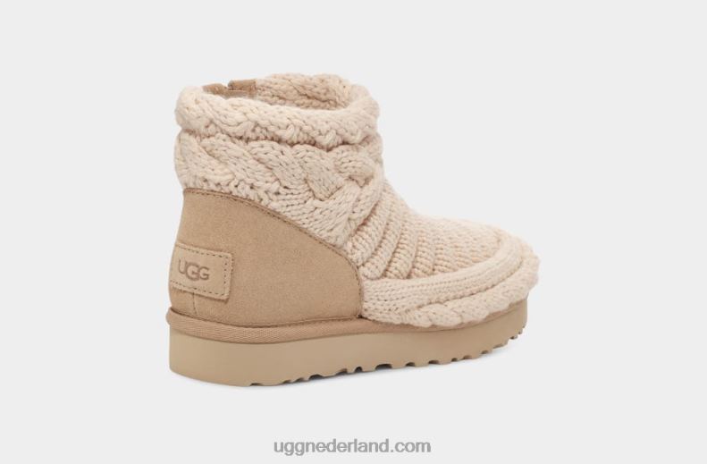 vrouwen natuurlijk UGG klassieke mini grof breisel 686ZP703