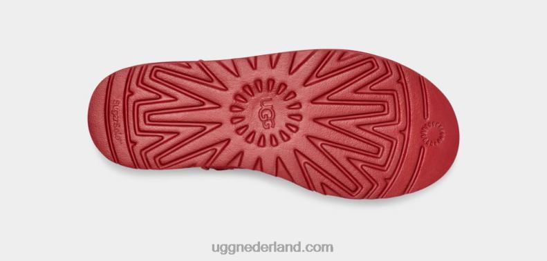 vrouwen samba rood UGG klassiek ultra mini-platform 686ZP587