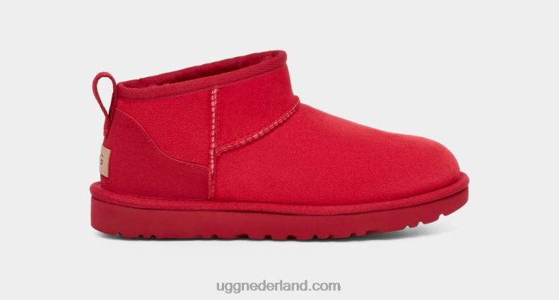 vrouwen samba rood tnl UGG klassieke ultramini 686ZP635