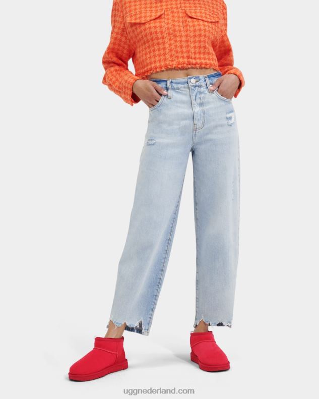 vrouwen samba rood tnl UGG klassieke ultramini 686ZP635