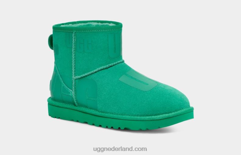 vrouwen smaragdgroen UGG klassieke mini-scattergrafiek 686ZP49