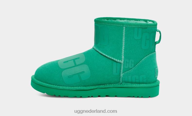 vrouwen smaragdgroen UGG klassieke mini-scattergrafiek 686ZP49