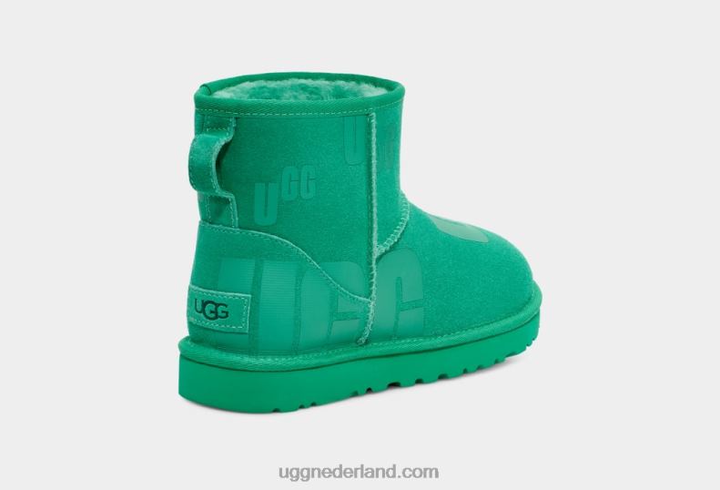 vrouwen smaragdgroen UGG klassieke mini-scattergrafiek 686ZP49