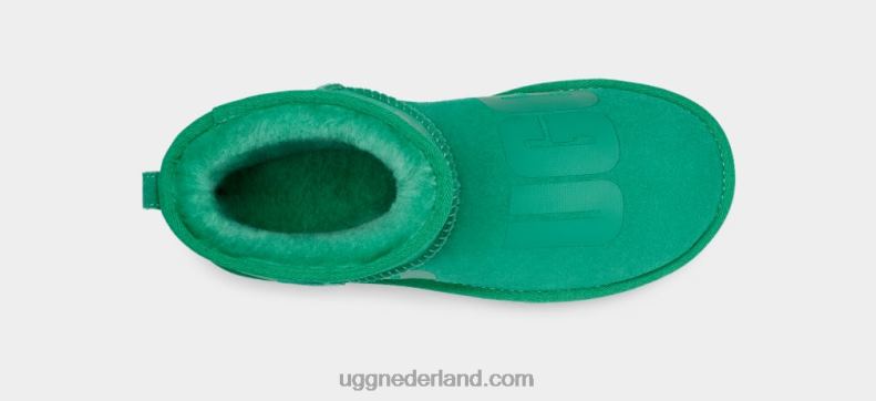 vrouwen smaragdgroen UGG klassieke mini-scattergrafiek 686ZP49