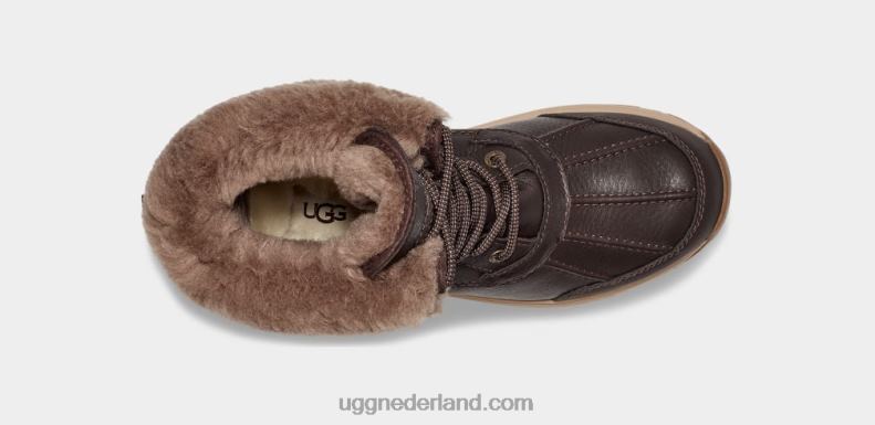 vrouwen stevig leer UGG adirondack laars iii 686ZP791