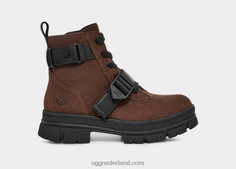 vrouwen verbrande ceder UGG ashton suède veters 686ZP52