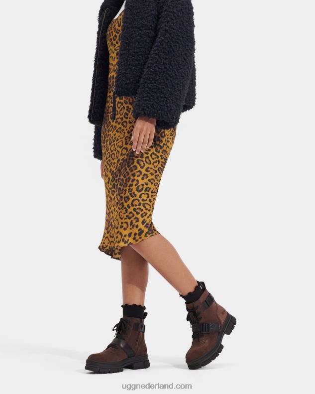 vrouwen verbrande ceder UGG ashton suède veters 686ZP52