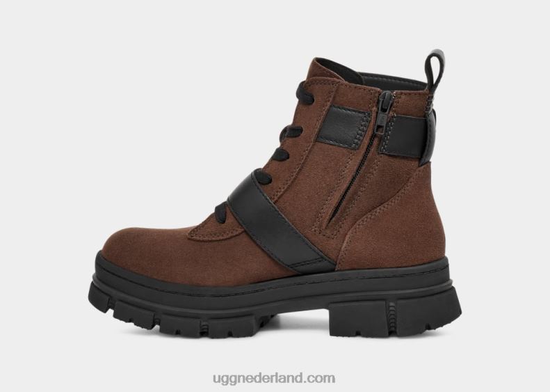 vrouwen verbrande ceder UGG ashton suède veters 686ZP52