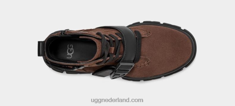 vrouwen verbrande ceder UGG ashton suède veters 686ZP52