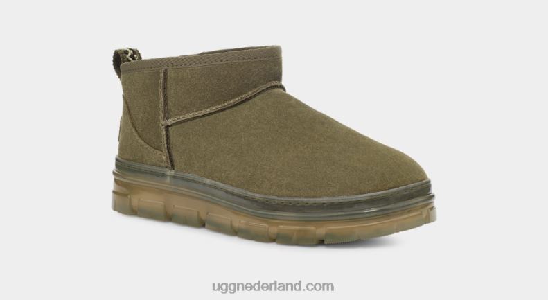 vrouwen verbrande olijf UGG klassiek ultra mini helder 686ZP789
