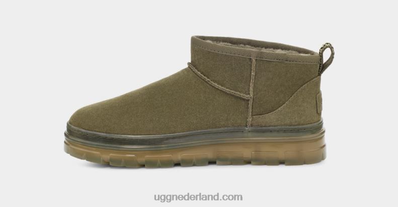 vrouwen verbrande olijf UGG klassiek ultra mini helder 686ZP789