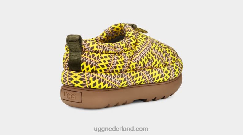 vrouwen verbrande olijf UGG maxi erfgoed gevlochten klomp 686ZP699