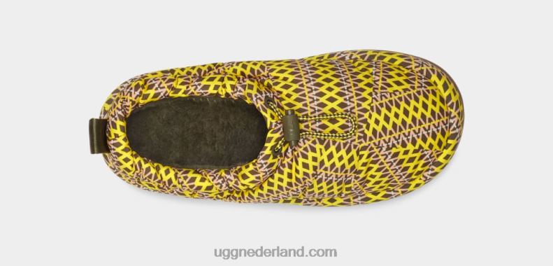 vrouwen verbrande olijf UGG maxi erfgoed gevlochten klomp 686ZP699