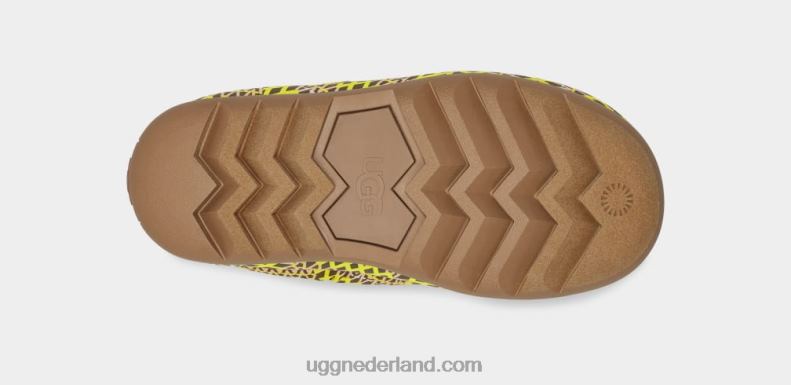 vrouwen verbrande olijf UGG maxi erfgoed gevlochten klomp 686ZP699
