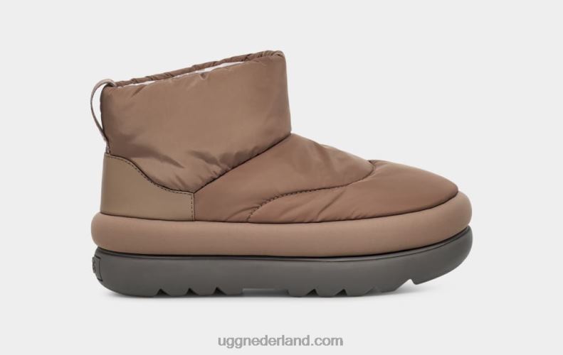 vrouwen walnoot bruin UGG klassieke maxi-mini 686ZP624