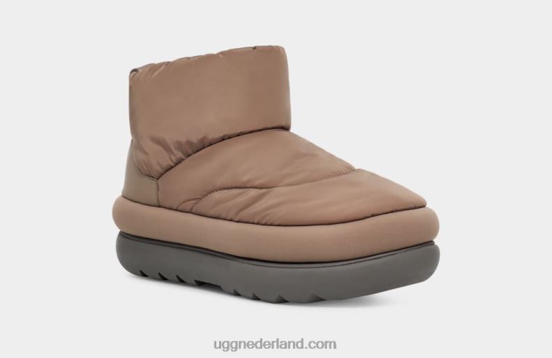 vrouwen walnoot bruin UGG klassieke maxi-mini 686ZP624