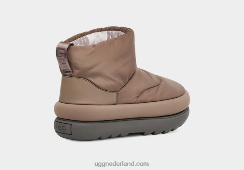 vrouwen walnoot bruin UGG klassieke maxi-mini 686ZP624