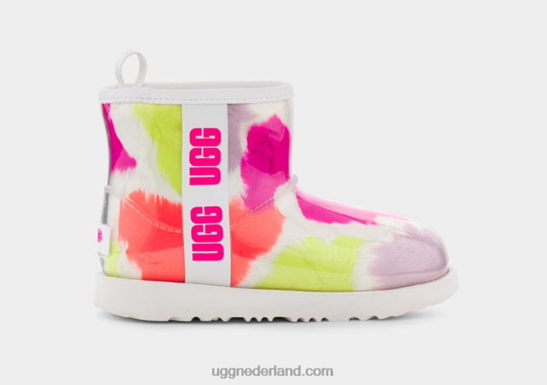 vrouwen wit UGG klassieke heldere mini-feestplekken 686ZP806