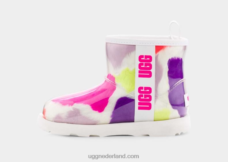vrouwen wit UGG klassieke heldere mini-feestplekken 686ZP806