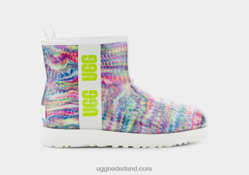 vrouwen wit UGG klassieke heldere mini pixelate 686ZP805