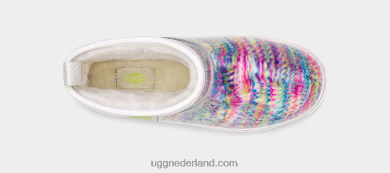 vrouwen wit UGG klassieke heldere mini pixelate 686ZP805
